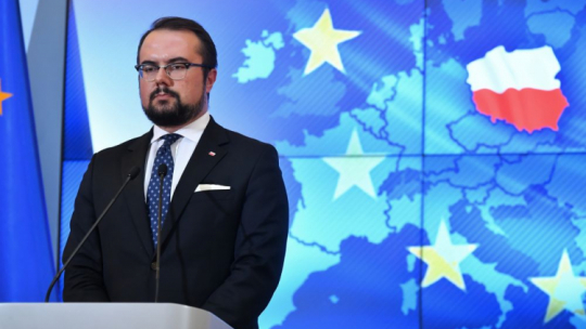 Wiceminister spraw zagranicznych Paweł Jabłoński. Fot. PAP/P. Nowak