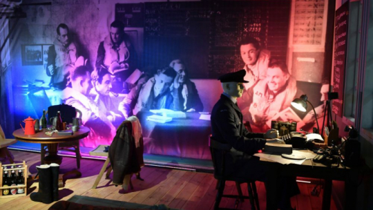 Ekspozycja Muzeum Sił Powietrznych w Dęblinie. Fot. PAP/W. Jargiło