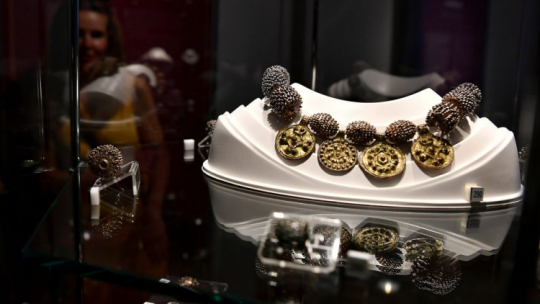 Otwarcie wystawy „Skarby wieków średnich” w Muzeum im. Jacka Malczewskiego w Radomiu. Fot. PAP/P. Polak