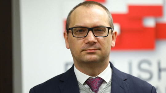 Prezes Polskiej Fundacji Narodowej Marcin Zarzecki. Fot. PAP/R. Guz