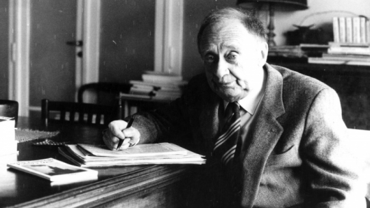 Polska, 1989-10-21. Stefan Kisielewski, pisarz, publicysta. Fot. PAP/W. Rozmysłowicz 