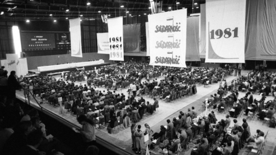 I Krajowy Zjazd Delegatów NSZZ „Solidarność”. Fot. PAP/CAF/J. Uklejewski