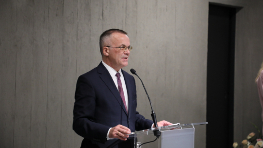 Spotkanie poświęcone współpracy międzynarodowej na rzecz upamiętnienia ofiar KL Gusen. Fot. Sebastian Indra/MSZ. Źródło: www.gov.pl