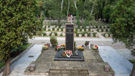 Pomnik Gloria Victis na Powązkach Wojskowych. Fot. PAP/A. Lange