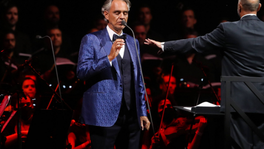 Andrea Bocelli. Fot. PAP/EPA