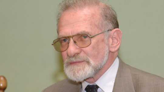 Bronisław Geremek. Fot. PAP/L. Wawrynkiewicz