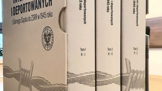Księga aresztowanych, internowanych i deportowanych z Górnego Śląska do ZSRR w 1945 roku. Źródło: IPN