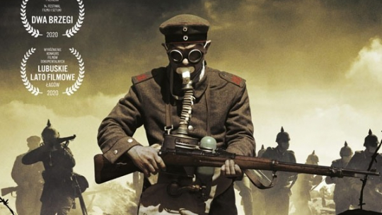 Plakat filmu „Obłoki śmierci – Bolimów 1915”