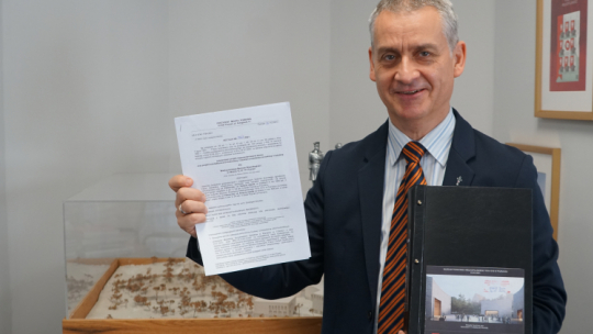 Dyrektor Wielkopolskiego Muzeum Niepodległości Przemysław Terlecki. Źródło: Wielkopolskie Muzeum Niepodległości 