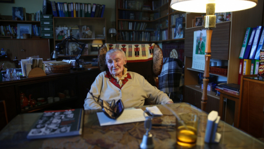 ekarka, doktor nauk medycznych oraz specjalista w dziedzinie psychiatrii, profesor nadzwyczajny Papieskiej Akademii Teologicznej Wanda Półtawska. Fot. PAP/Ł. Gągulski