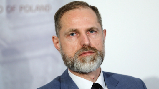 Dyrektor Narodowego Instytutu Dziedzictwa Bartosz Skaldawski. Fot. PAP/R. Guz