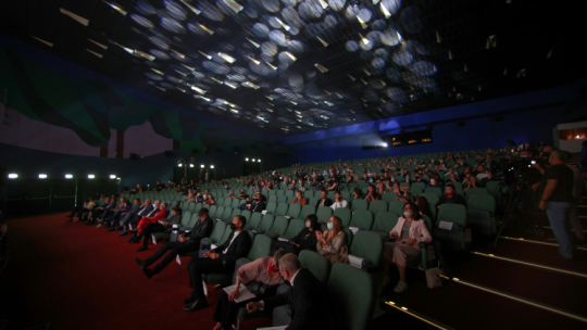 Widownia w kinie. Fot. PAP/Ł. Gągulski