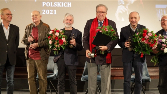 Laureaci Nagród Stowarzyszenia Filmowców Polskich 2021. Źródło: www.sfp.org.pl