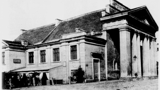 Budynek Teatru Miejskiego w Płocku. Źródło: Teatr Dramatyczny im. Jerzego Szaniawskiego w Płocku