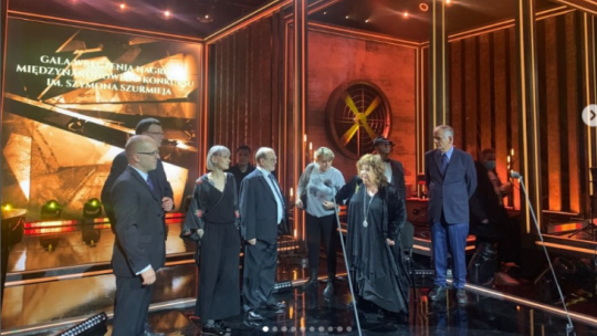 Gala wręczenia nagród laureatom Międzynarodowego Konkursu na Dramat Współczesny o Tematyce Żydowskiej. Źródło: www.instagram.com/teatrzydowski/