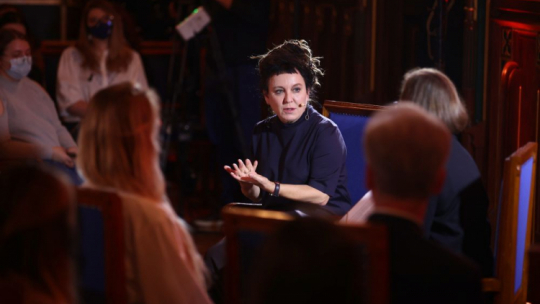 Olga Tokarczuk. Fot. PAP/Ł. Gągulski
