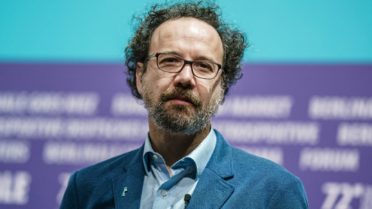 Dyrektor artystyczny 72. Berlinale, Carlo Chatrian. Fot. PAP/EPA