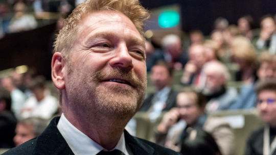 Brytyjski aktor, reżyser i scenarzysta Kenneth Branagh. Fot. PAP/T. Żmijewski