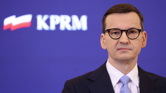 Premier Mateusz Morawiecki. Fot. PAP/L. Szymański