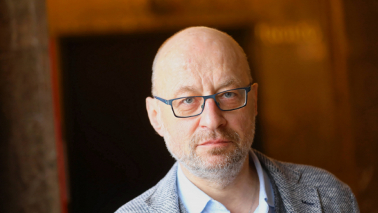 Dyrektor Filmoteki Narodowej – Instytutu Audiowizualnego Robert Kaczmarek. Fot. PAPR/ Guz