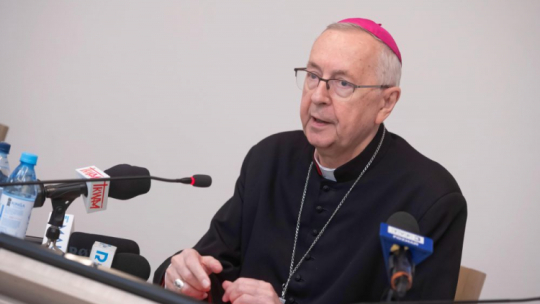 Arcybiskup Stanisław Gądecki. Fot. PAP/J. Kaczmarczyk