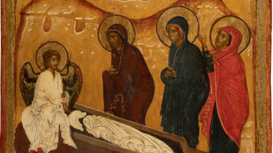 „Trzy Marie u grobu”. Źródło: MKiDN