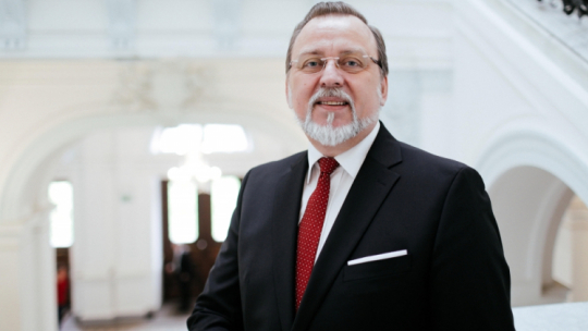 Janusz Janowski, dyrektor Zachęty - Narodowej Galerii Sztuki Janusz Janowski. Fot. PAP/A. Zawada