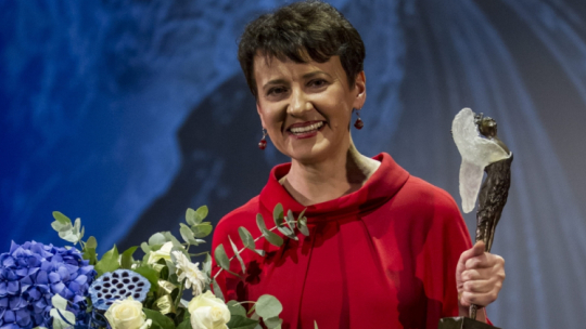 Oksana Zabużko. Fot. PAP/A. Koźmiński