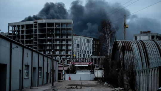 Ukraina, 26.03.2022. Atak rakietowy na Lwów. Fot. PAP/W. Jargiło
