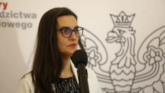 Dyrektor Narodowego Instytutu Dziedzictwa dr hab. Katarzyna Zalasińska. Fot. PAP/R. Guz
