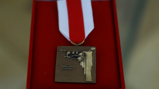 Nagroda honorowa IPN „Świadek historii”. Fot. PAP/R. Guz