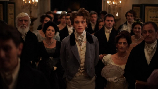 Kadr z filmu „Stracone złudzenia” Xaviera Giannoliego z programu 13. Przeglądu Nowego Kina Francuskiego. Źródło: www.kinomuranow.pl