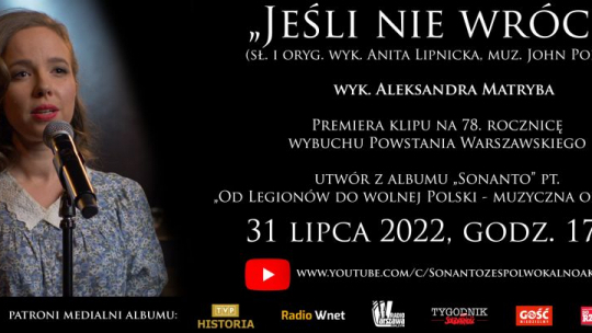 78. rocznica Powstania Warszawskiego: premiera klipu zespołu „Sonanto”