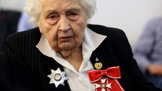 Maria Mirecka-Loryś, 2016 r. Fot. PAP/T. Gzell