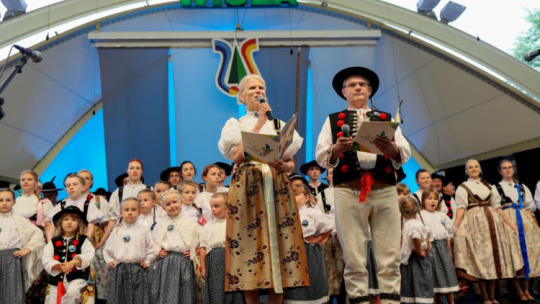 Inauguracja 59. Tygodnia Kultury Beskidzkiej w Wiśle. Fot. PAP/T. Wiktor
