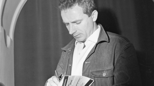 Edward Stachura, 1967 r. Fot. PAP/D. Rago