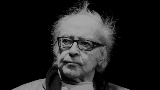 Francuski reżyser Jean-Luc Godard. Fot. PAP/EPA