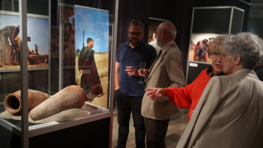 Otwarcie wystawy „Tell-el-Farcha. 20 lat polskich wykopalisk” w Muzeum Archeologicznym w Krakowie. Fot. PAP/Ł. Gągulski
