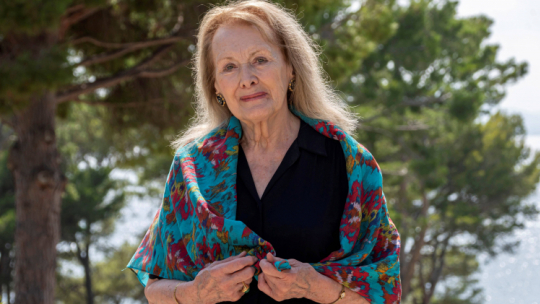 Annie Ernaux. Fot. PAP/EPA