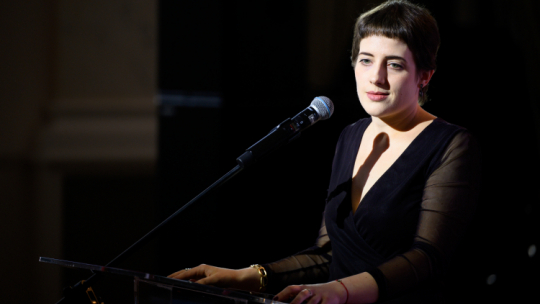 Dyrektor 16. Międzynarodowego Konkursu Skrzypcowego im. Henryka Wieniawskiego Karolina Kaźmierczak. Fot. PAP/J. Kaczmarczyk