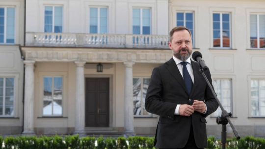 Dyrektor Biblioteki Narodowej Tomasz Makowski. Fot. PAP/M. Marek