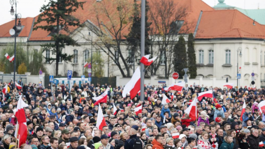 Oficjalne uroczystości, hołd dla Ojców Niepodległości oraz koncerty i festiwale – tak obchodziliśmy Narodowe Święto Niepodległości. Fot. Danuta Matloch / MKiDN