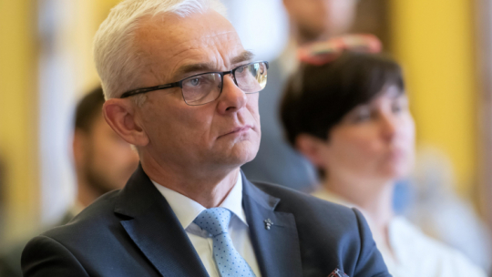 yrektor Muzeum Narodowego w Poznaniu Tomasz Łęcki. Fot. PAP/J. Kaczmarczyk