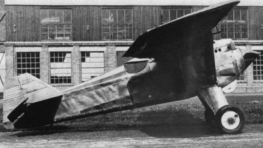 PZL P.1 (pierwszy prototyp, 1928 r.). Źródło: Wikipedia Commons
