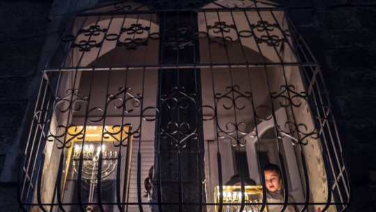 Chanuka. Fot. PAP/EPA