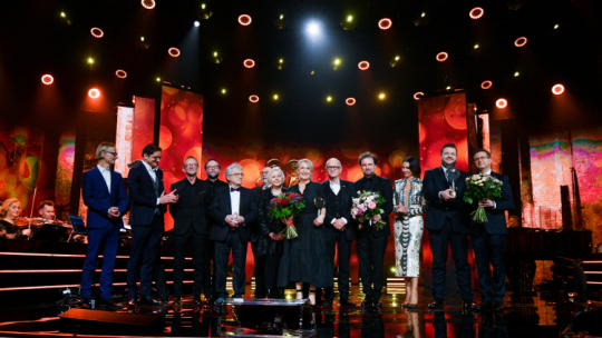 Uczestnicy Gali Nagród Mediów Publicznych w Warszawie. Fot. PAP/M. Obara