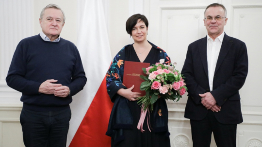 Paulina Florjanowicz pokieruje Narodowym Instytutem Muzealnictwa i Ochrony Zbiorów. Fot. Danuta Matloch / MKiDN