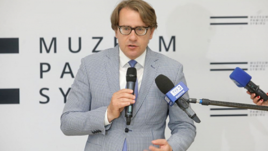 Dyrektor Muzeum Pamięci Sybiru Wojciech Śleszyński. Fot. PAP/A. Reszko