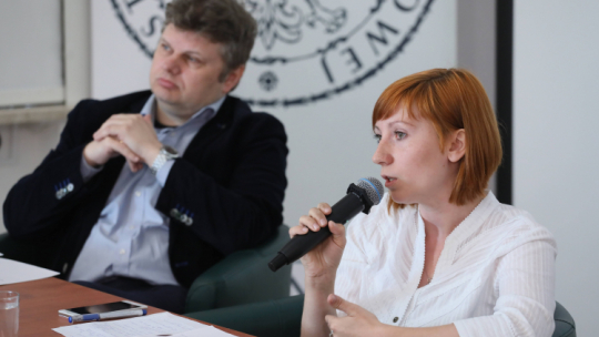Dr Martyna Grądzka-Rejak (P). Fot. PAP/P. Supernak