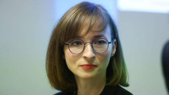 Dyrektor Instytutu Adama Mickiewicza Barbara Schabowska. Fot. PAP/R. Guz